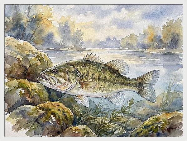 Bass In Tranquil Waters