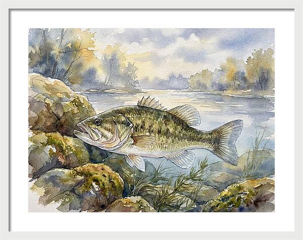 Bass In Tranquil Waters