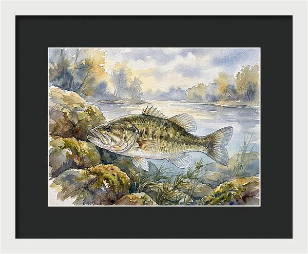Bass In Tranquil Waters
