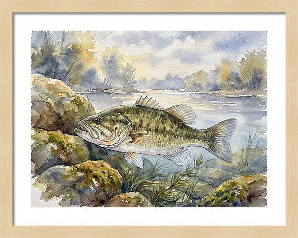 Bass In Tranquil Waters