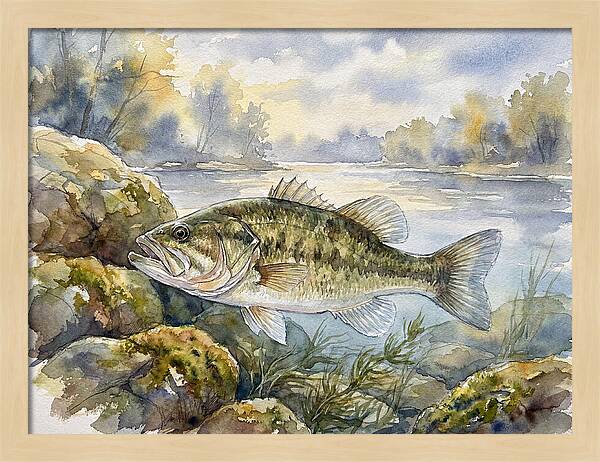 Bass In Tranquil Waters