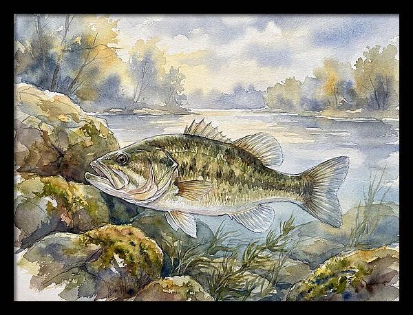 Bass In Tranquil Waters