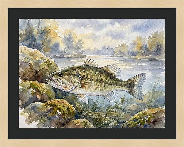 Bass In Tranquil Waters