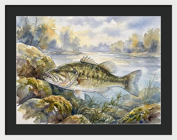 Bass In Tranquil Waters