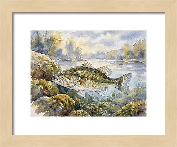 Bass In Tranquil Waters