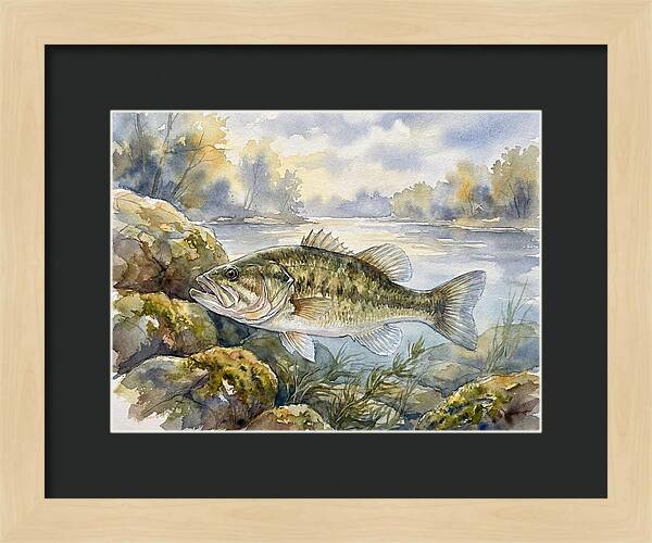 Bass In Tranquil Waters