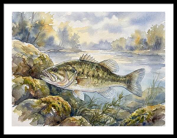 Bass In Tranquil Waters
