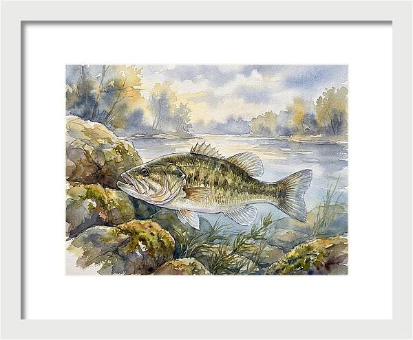 Bass In Tranquil Waters