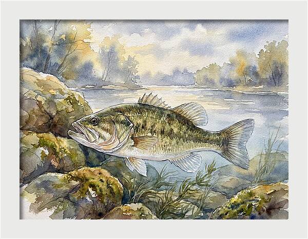 Bass In Tranquil Waters