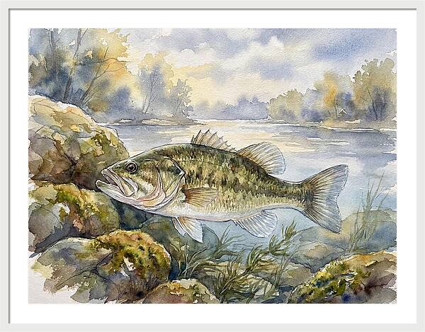 Bass In Tranquil Waters