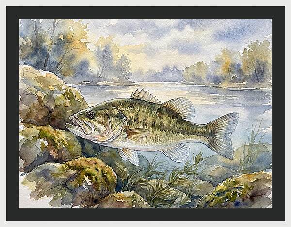 Bass In Tranquil Waters
