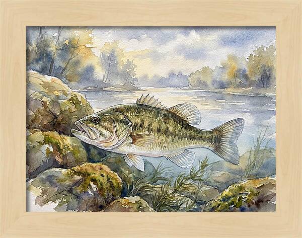 Bass In Tranquil Waters