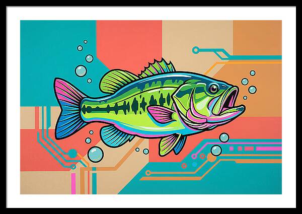 Bass Pop Art Style