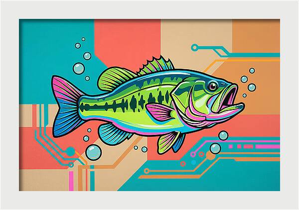 Bass Pop Art Style