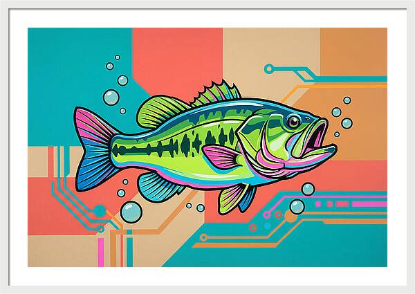 Bass Pop Art Style