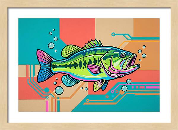 Bass Pop Art Style
