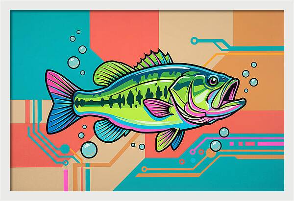 Bass Pop Art Style