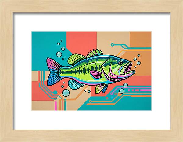 Bass Pop Art Style