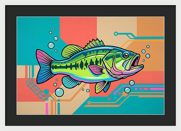 Bass Pop Art Style