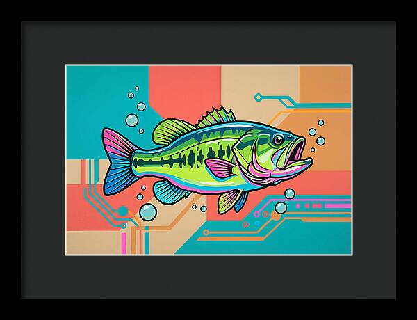 Bass Pop Art Style