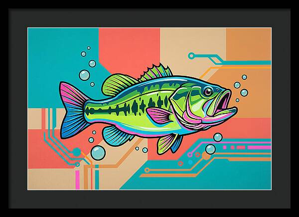 Bass Pop Art Style