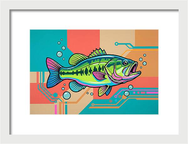 Bass Pop Art Style