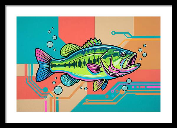 Bass Pop Art Style
