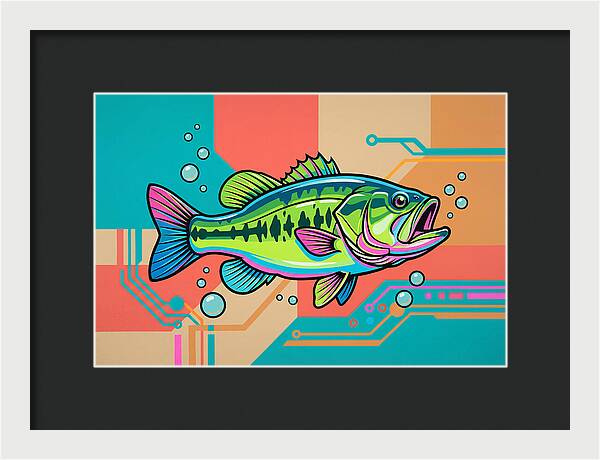Bass Pop Art Style