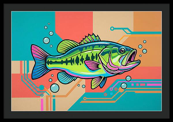 Bass Pop Art Style