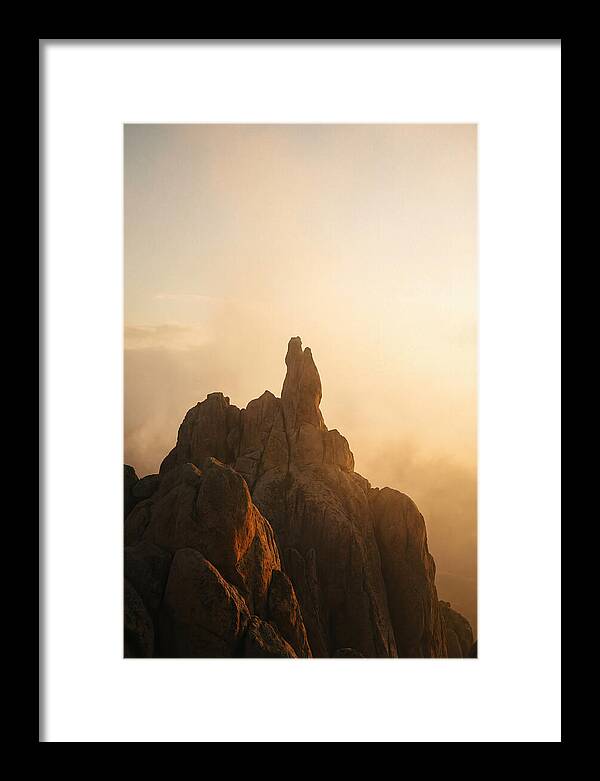 Bastei Rock At Dusk