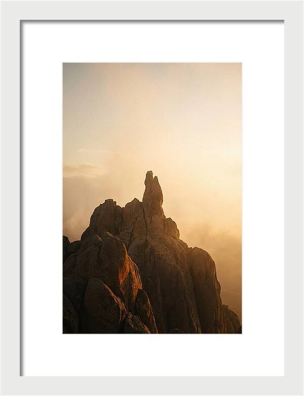 Bastei Rock At Dusk