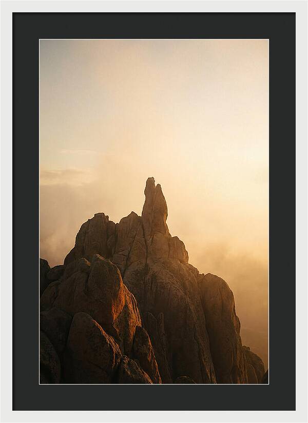 Bastei Rock At Dusk