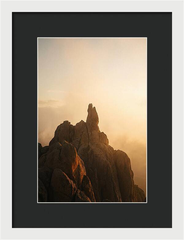 Bastei Rock At Dusk