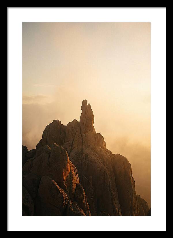 Bastei Rock At Dusk
