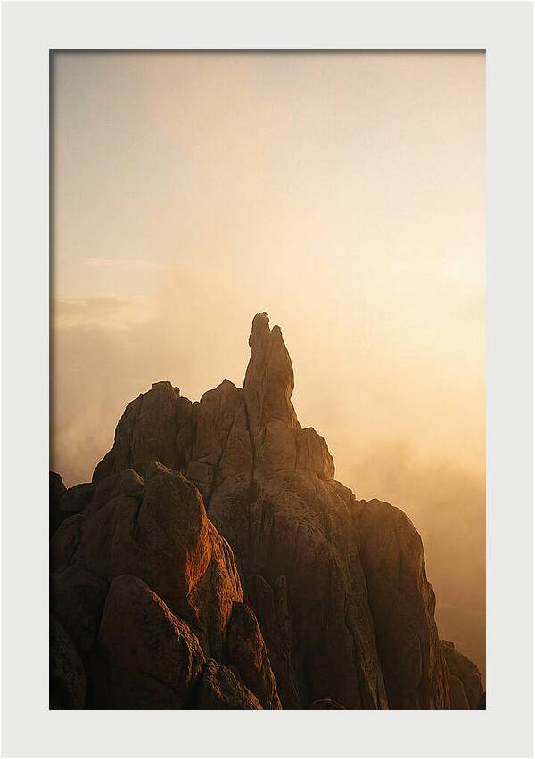 Bastei Rock At Dusk