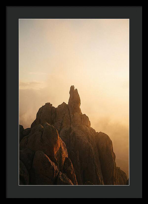 Bastei Rock At Dusk