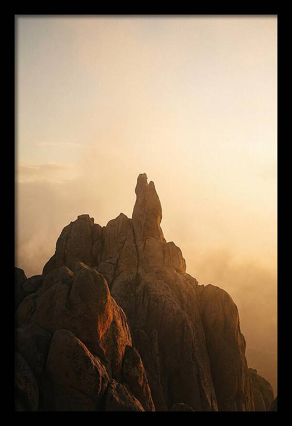 Bastei Rock At Dusk