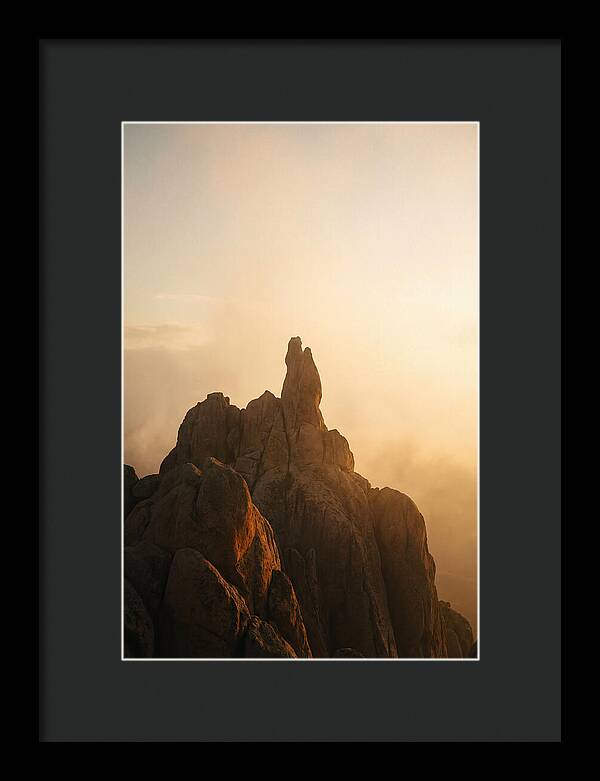 Bastei Rock At Dusk