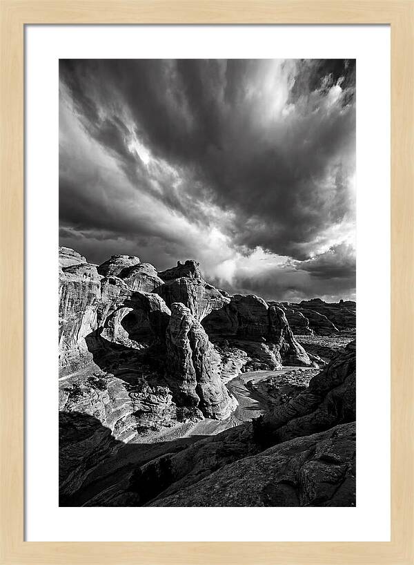 Bastei Rock Formation Drama