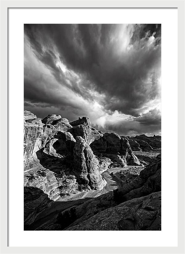Bastei Rock Formation Drama