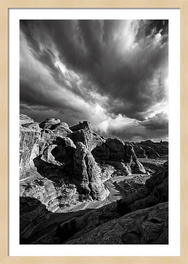 Bastei Rock Formation Drama