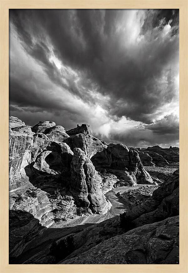 Bastei Rock Formation Drama