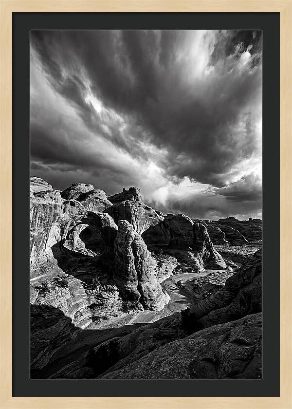 Bastei Rock Formation Drama