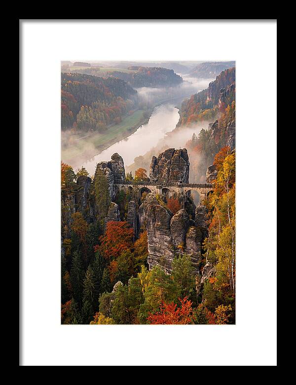 Bastei Rock Formation Serenity