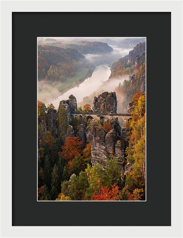 Bastei Rock Formation Serenity
