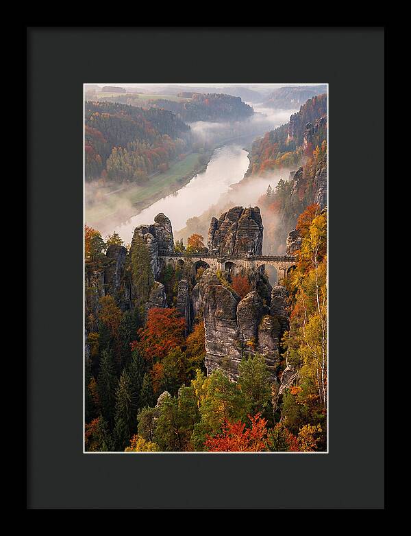 Bastei Rock Formation Serenity
