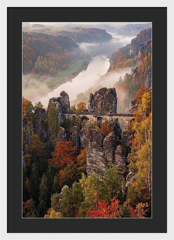 Bastei Rock Formation Serenity
