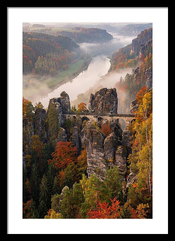 Bastei Rock Formation Serenity