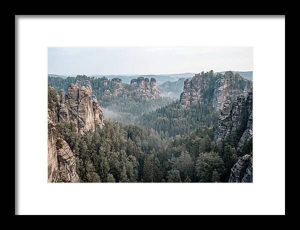 Bastei Rock Formation Serenity