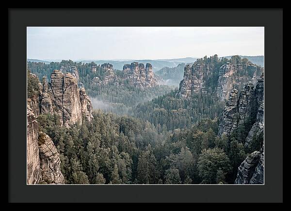 Bastei Rock Formation Serenity